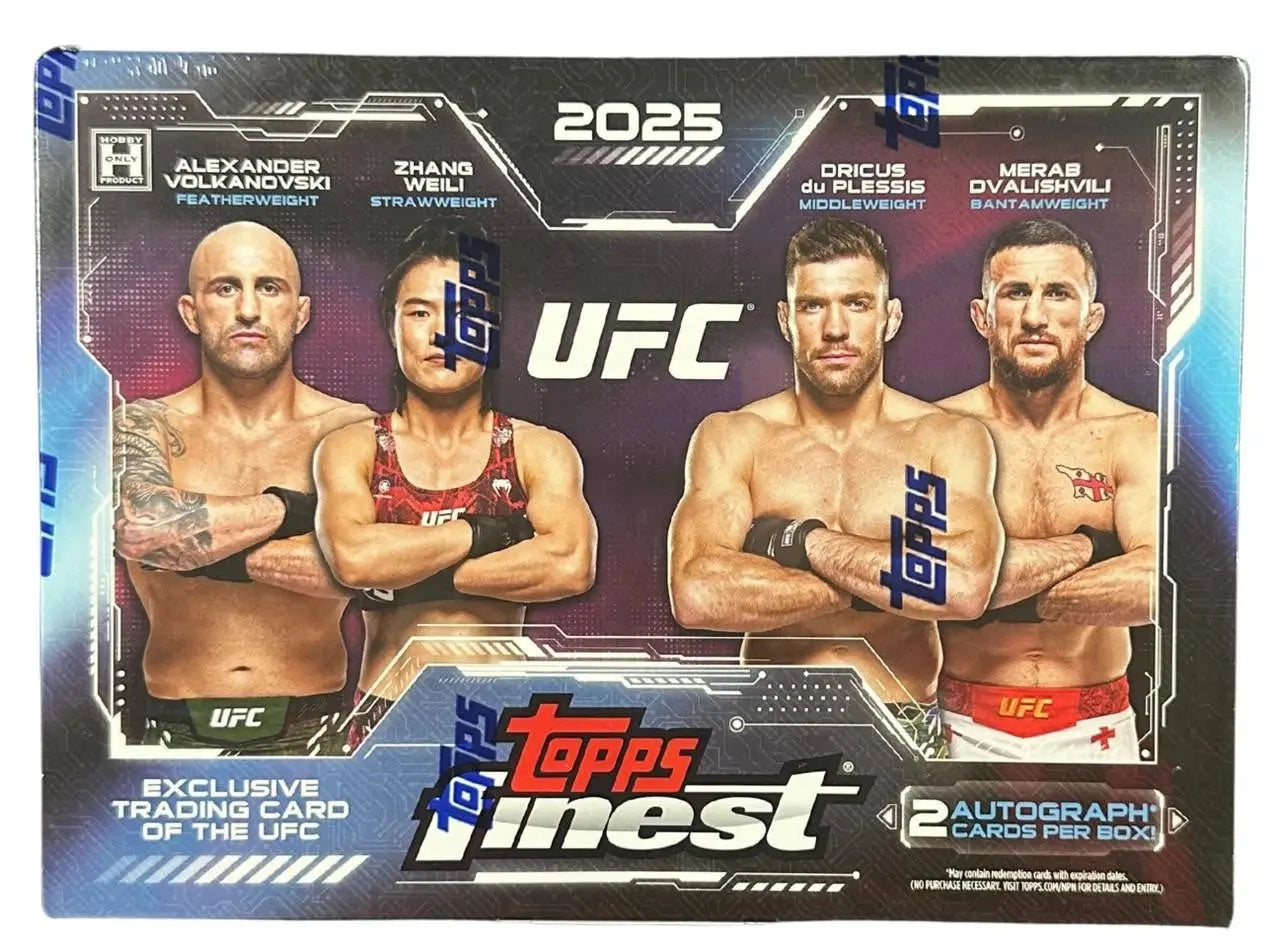 2025 Topps UFC Finest Hobby Box 
