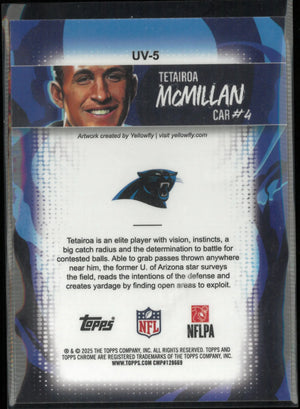 2025 Topps Ultra Violet Rookie Tetairoa McMillan RC 