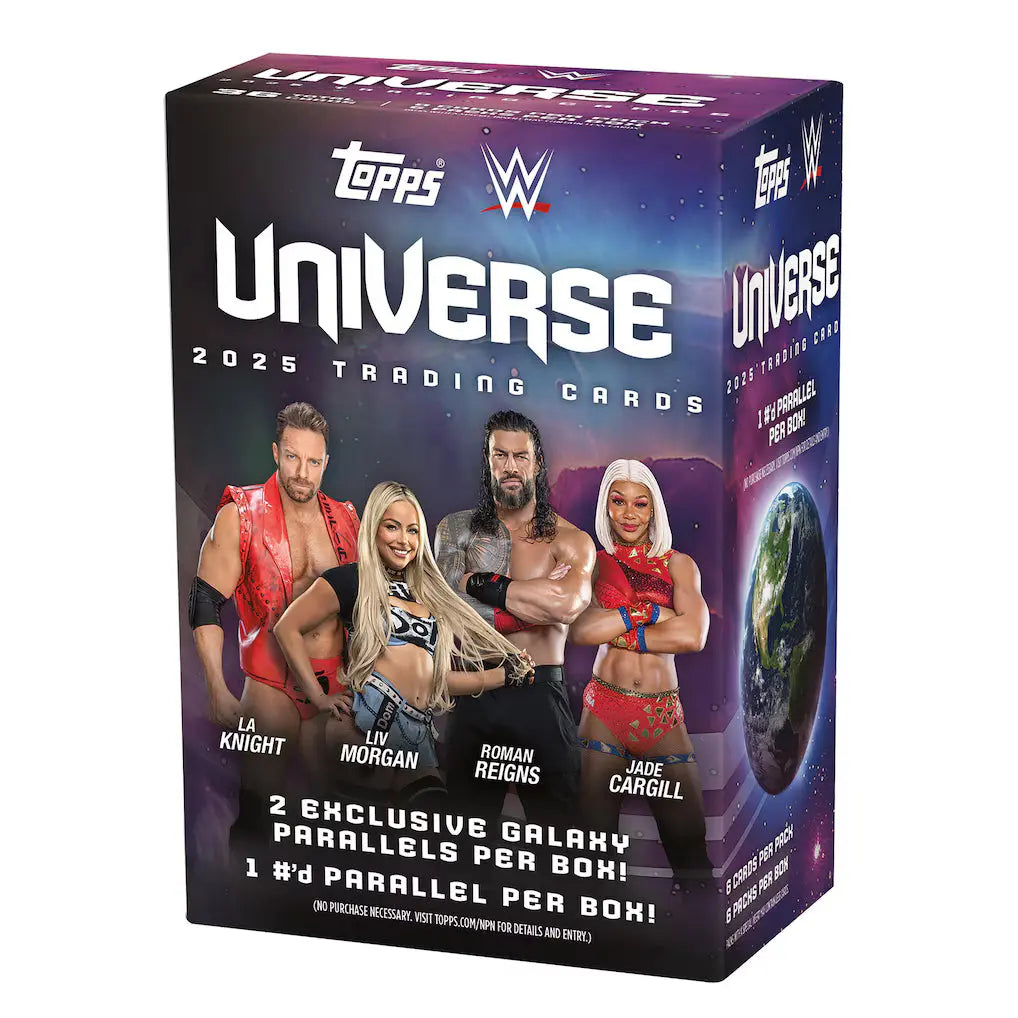 2025 Topps Universe WWE Factory Sealed Value Box 