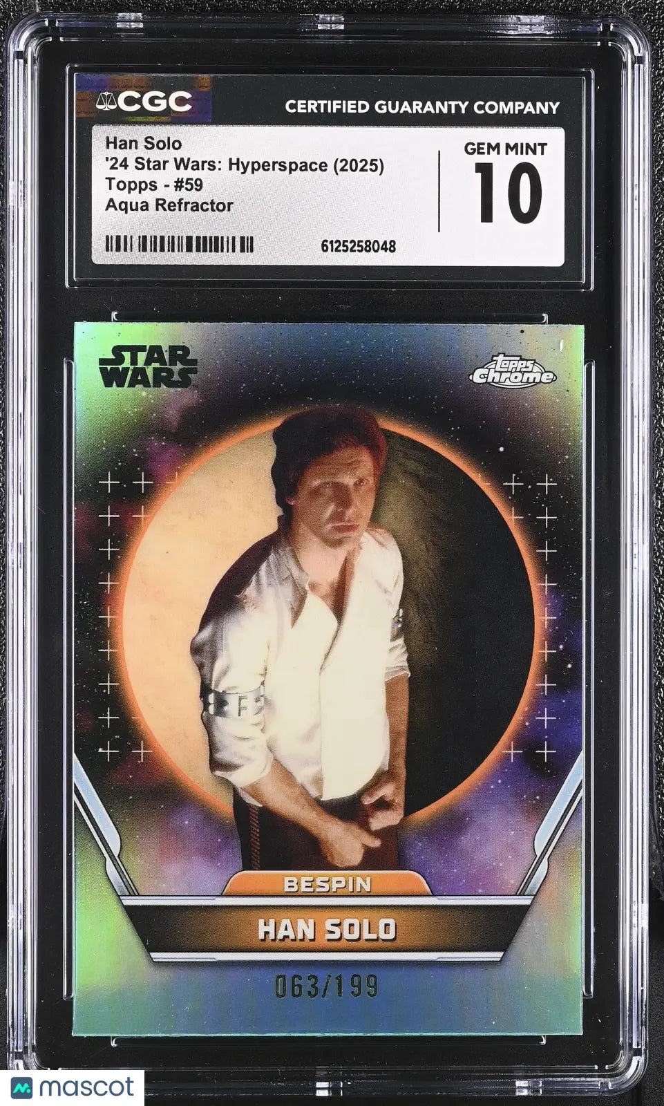 2025 Topps '24 Star Wars: Hyperspace Han Solo 063/199 #59 CGC 10 