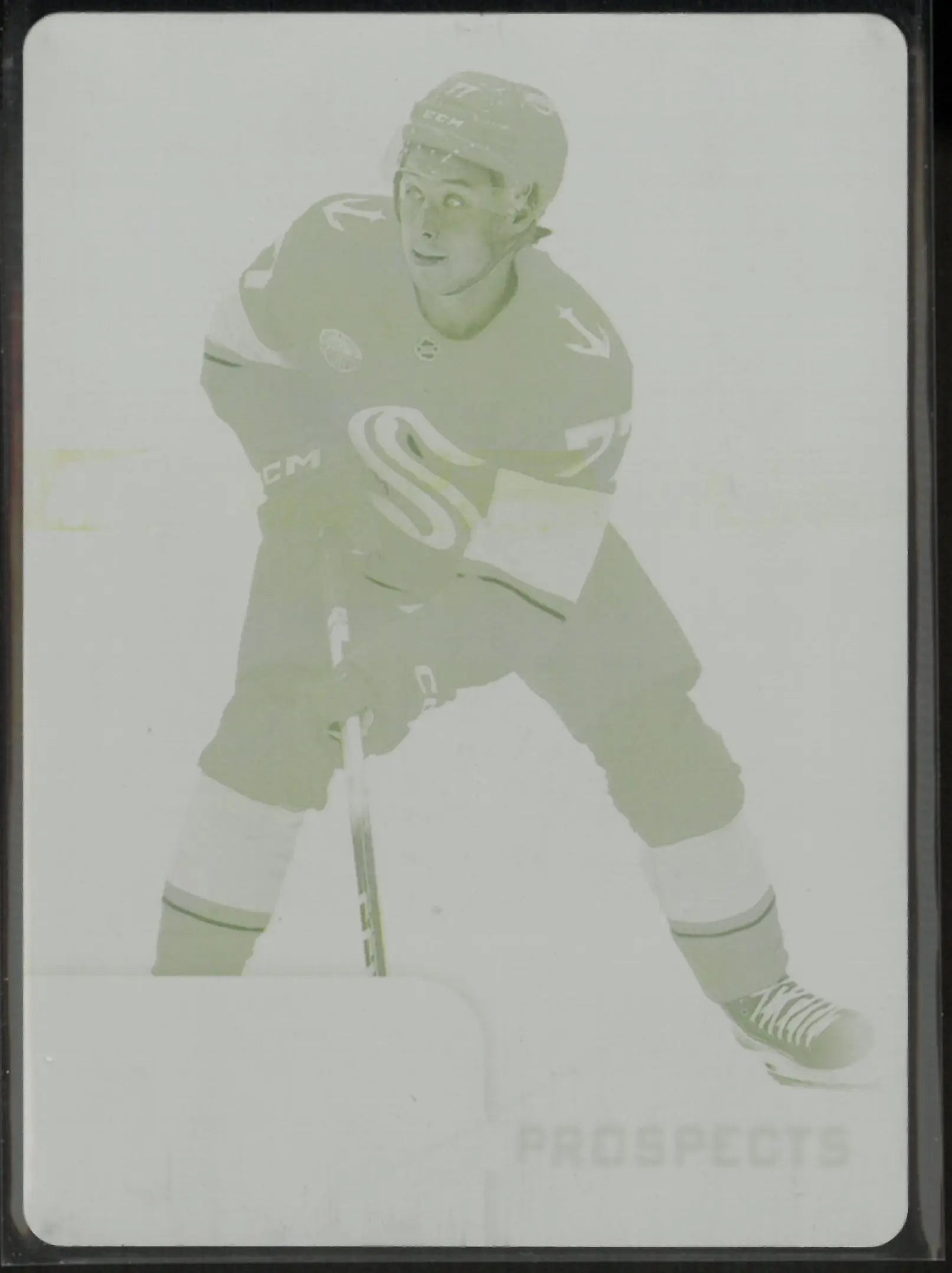 2025 UD Extended Series Yellow Printing Plate Prospects Berkly Catton 1/1 