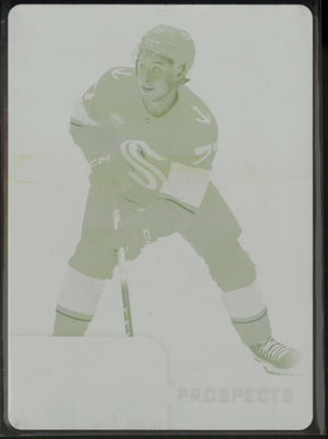 2025 UD Extended Series Yellow Printing Plate Prospects Berkly Catton 1/1 