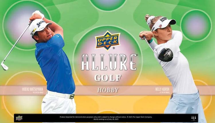 2025 Upper Deck Allure Golf Hobby Box (Pre Order) 