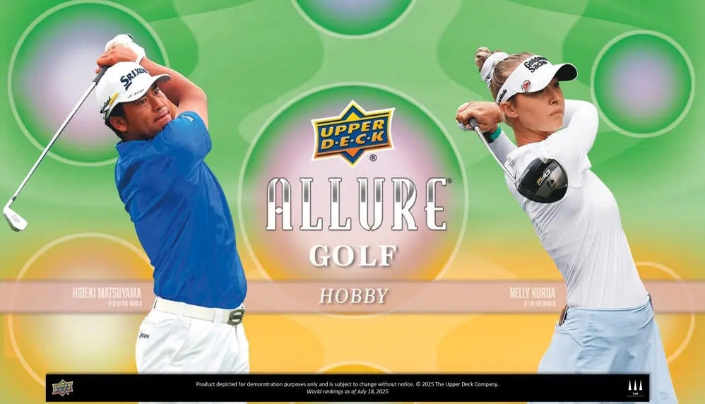 2025 Upper Deck Allure Golf Hobby Box (Pre Order) 