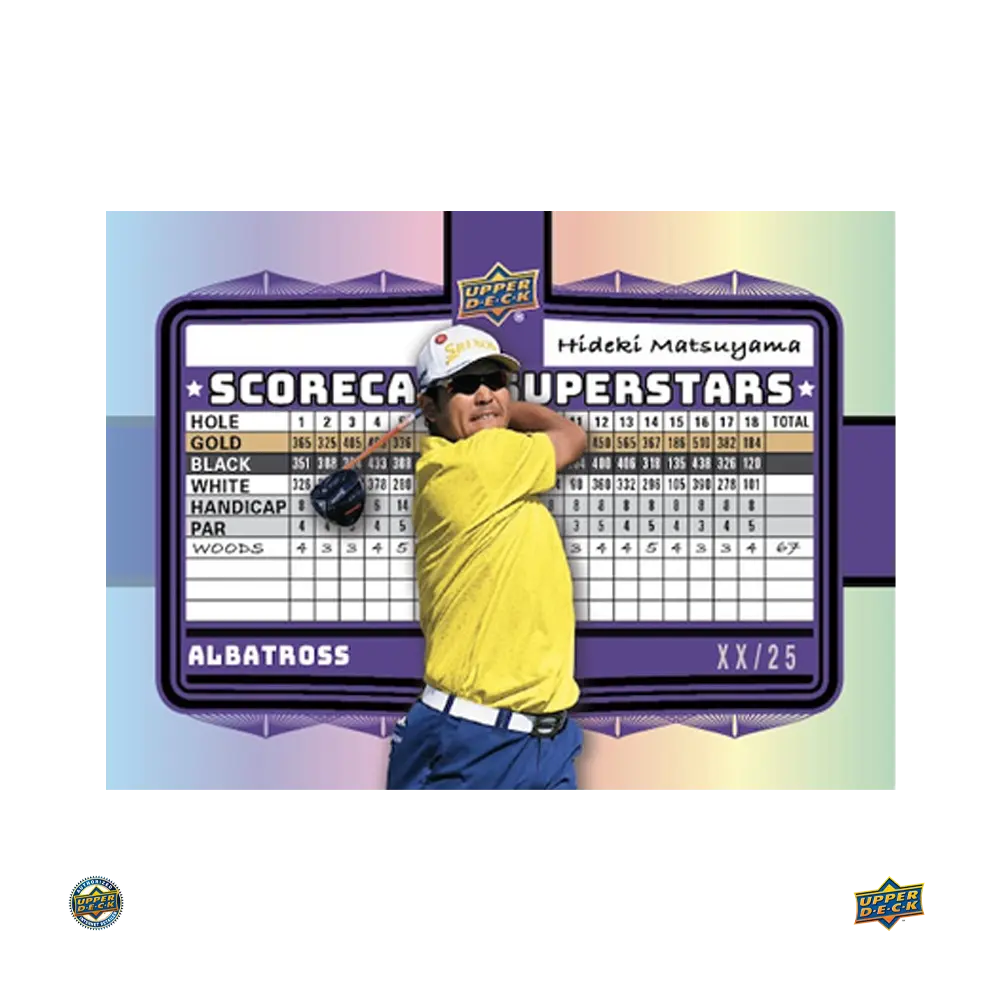 2025 Upper Deck Golf Tin (Pre-Order) 