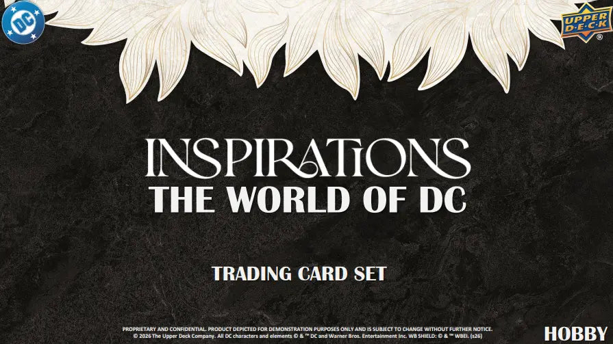 2025 Upper Deck Inspirations The World of DC Hobby Pack 
