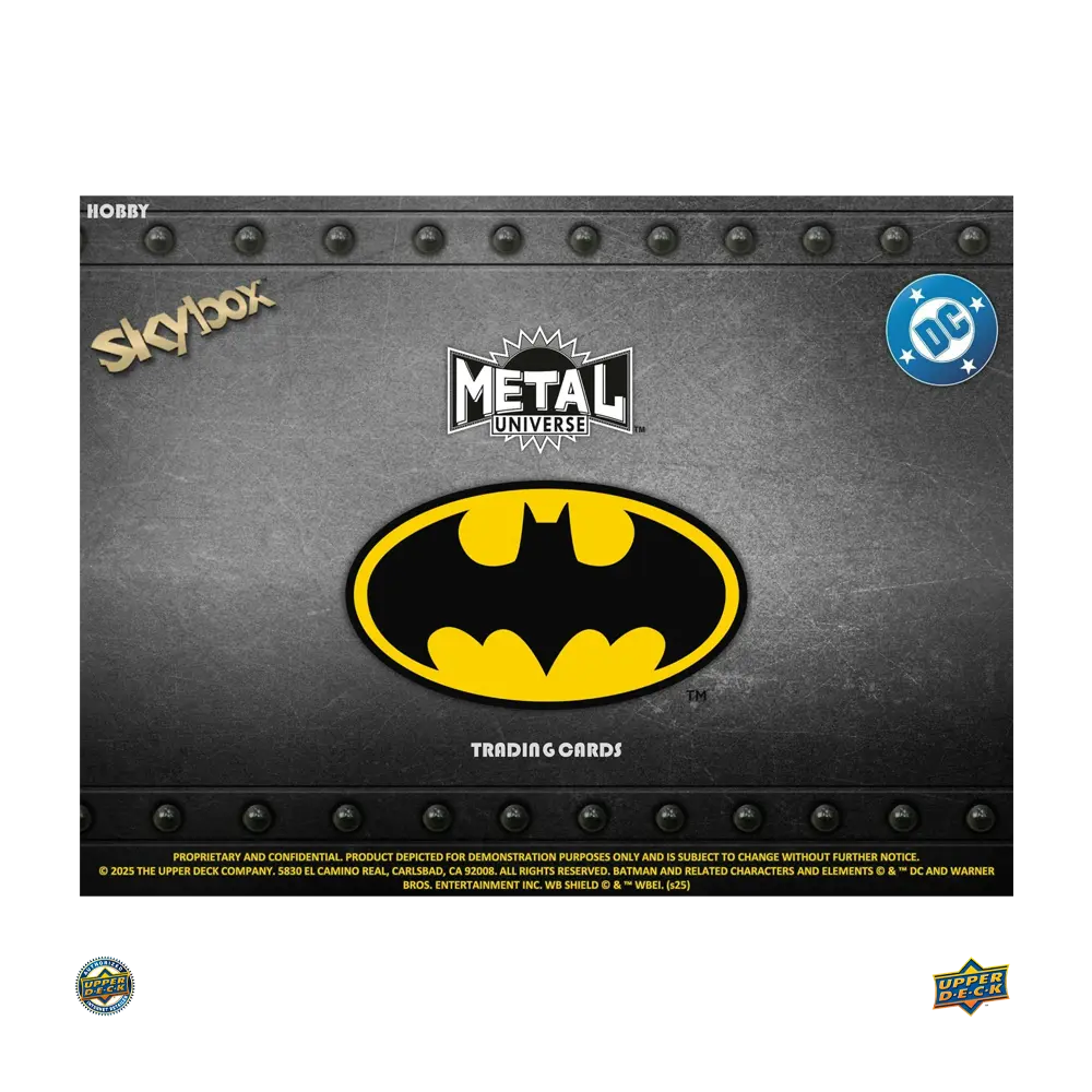 2025 Upper Deck Skybox Metal Universe Batman Hobby Box (Pre Order) 