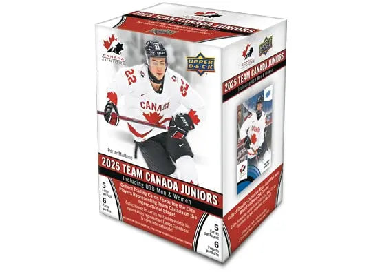 2025 Upper Deck Team Canada Juniors Hockey Blaster Box 