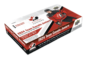 2025 Upper Deck Team Canada World Juniors Hockey Hobby Box 