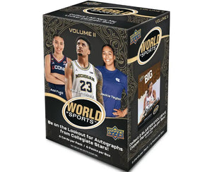 2025 Upper Deck World Of Sports Volume 2 Blaster 