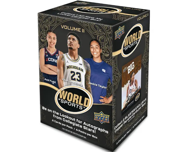 2025 Upper Deck World Of Sports Volume 2 Blaster 