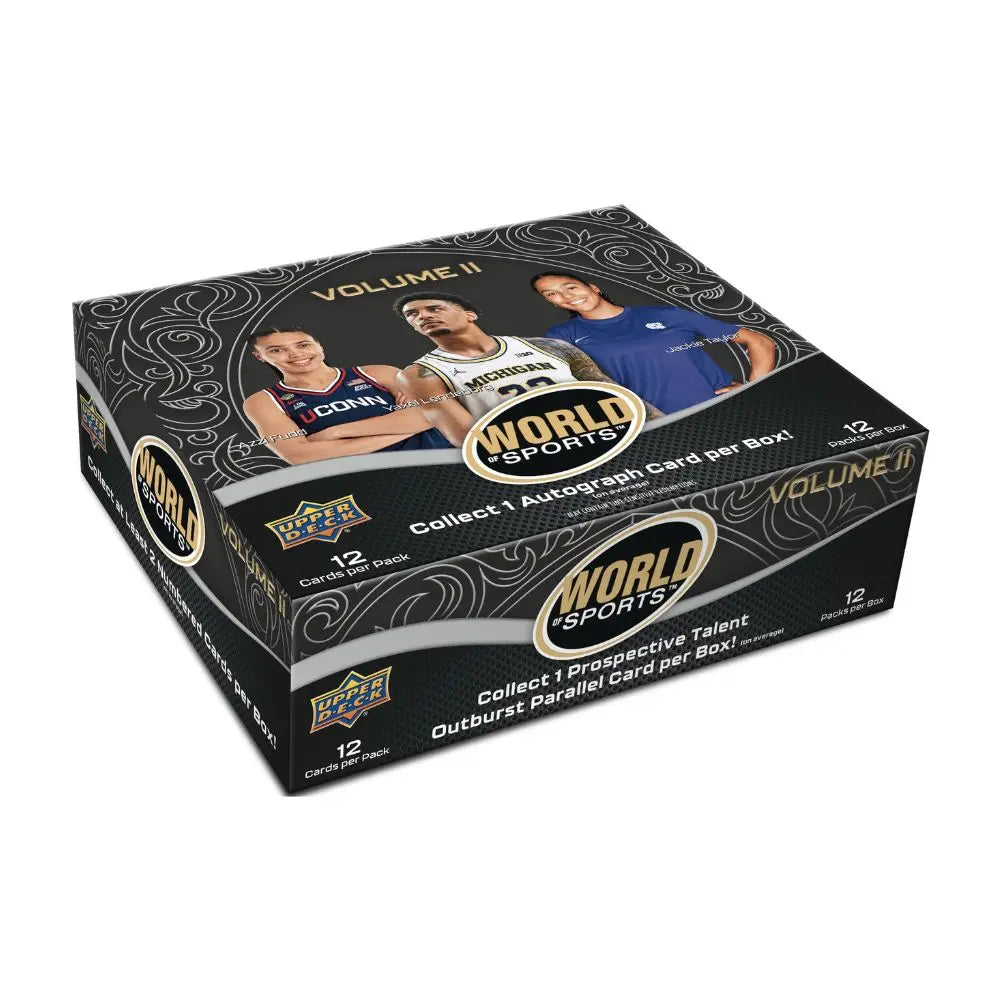 2025 Upper Deck World Of Sports Volume 2 (Single Pack sales) 