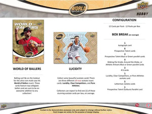 2025 Upper Deck World of Sports Volume 1 Multisport Hobby Box 