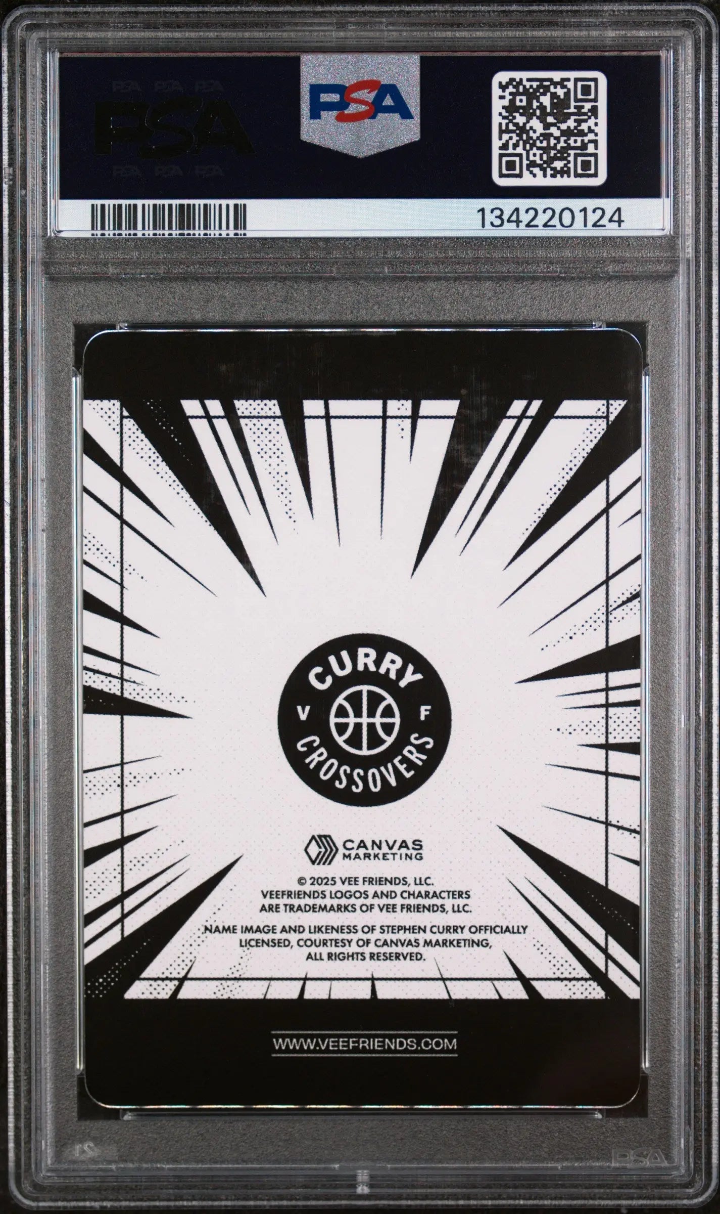 2025 Veefriends Super Stickers Manga Series Curry Crossovers Logical Lion  PSA 9 