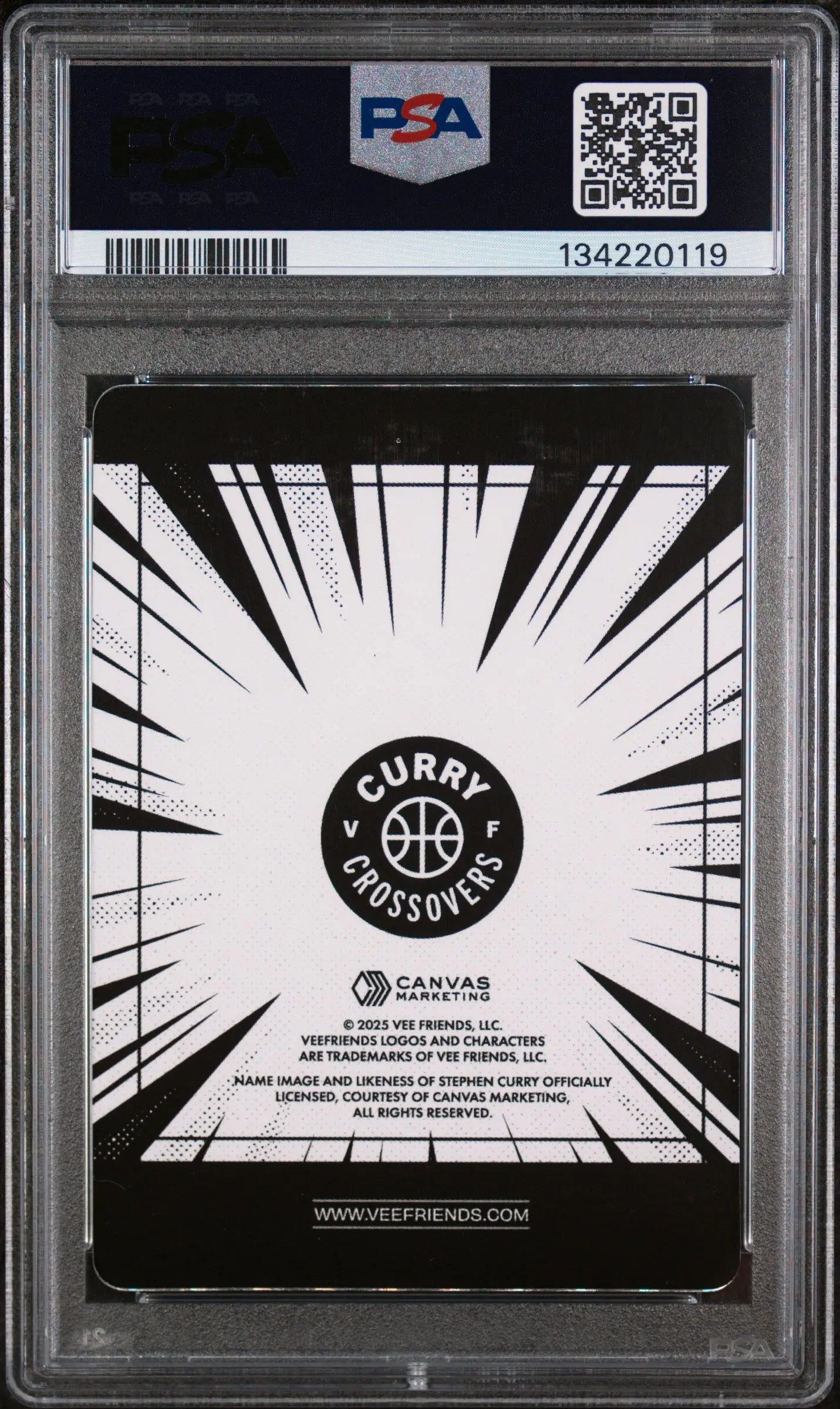 2025 Veefriends Super Stickers Manga Series Curry Crossovers Red Devil  PSA 9 