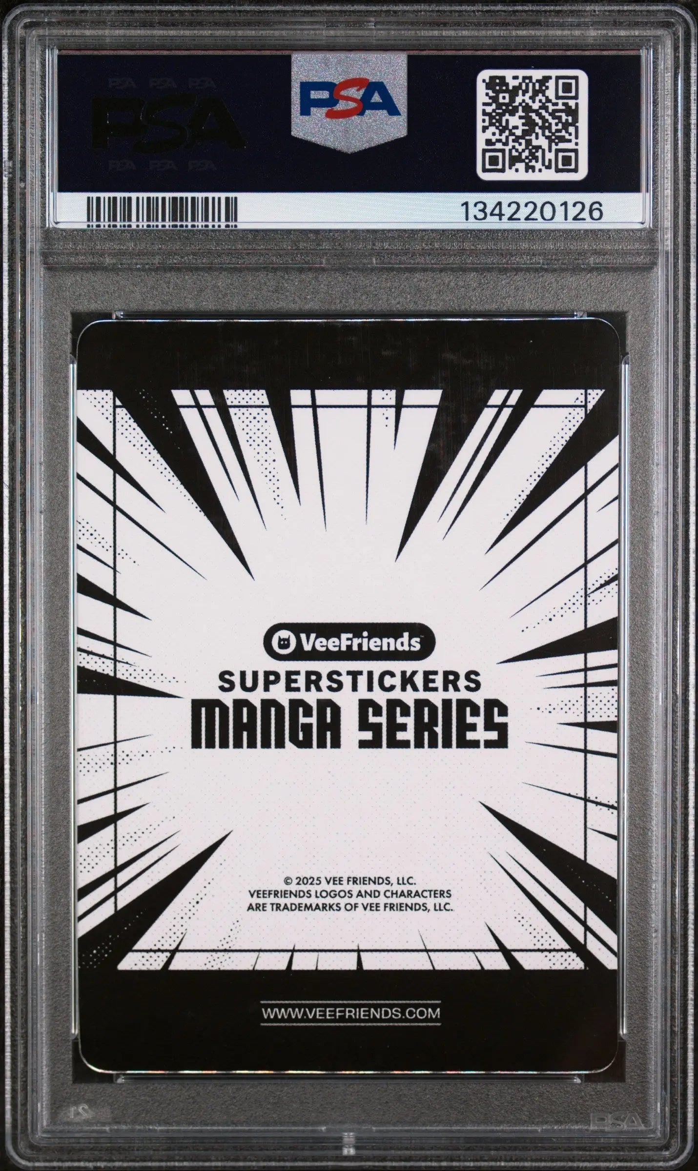 2025 Veefriends Super Stickers Manga Series Entrepreneur Elf PSA 9 