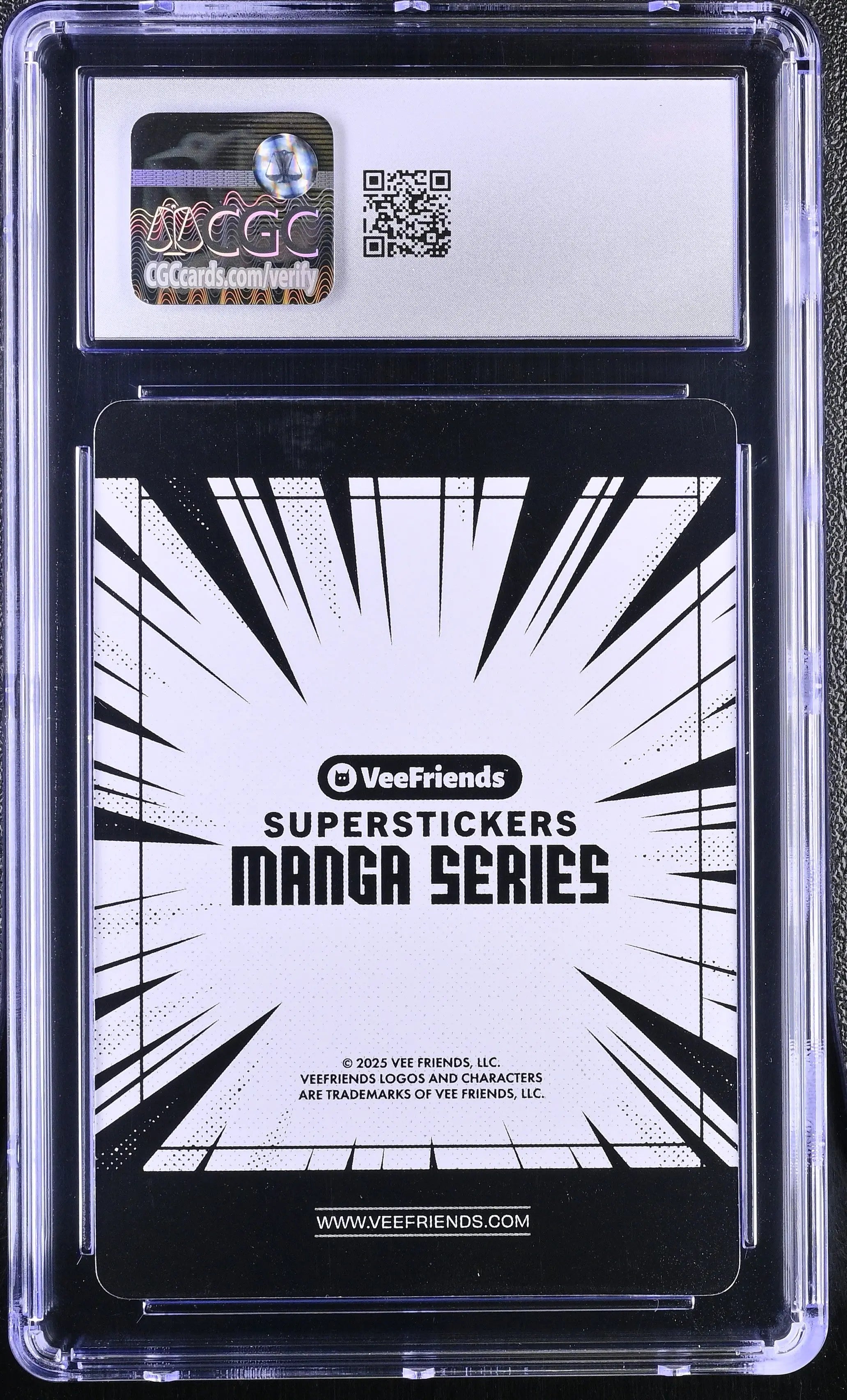 2025 Veefriends Super Stickers: Manga Resilient Red Devil CGC 9 