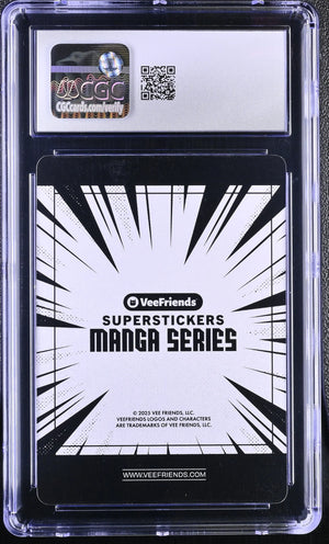 2025 Veefriends Super Stickers: Manga Resilient Red Devil CGC 9 