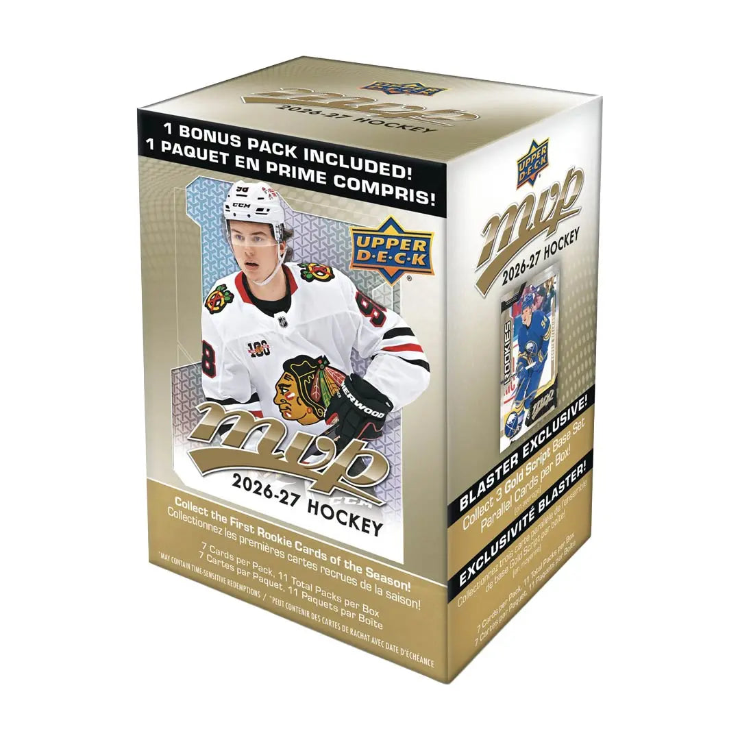 2026-27 Upper Deck MVP Hockey Blaster Box 