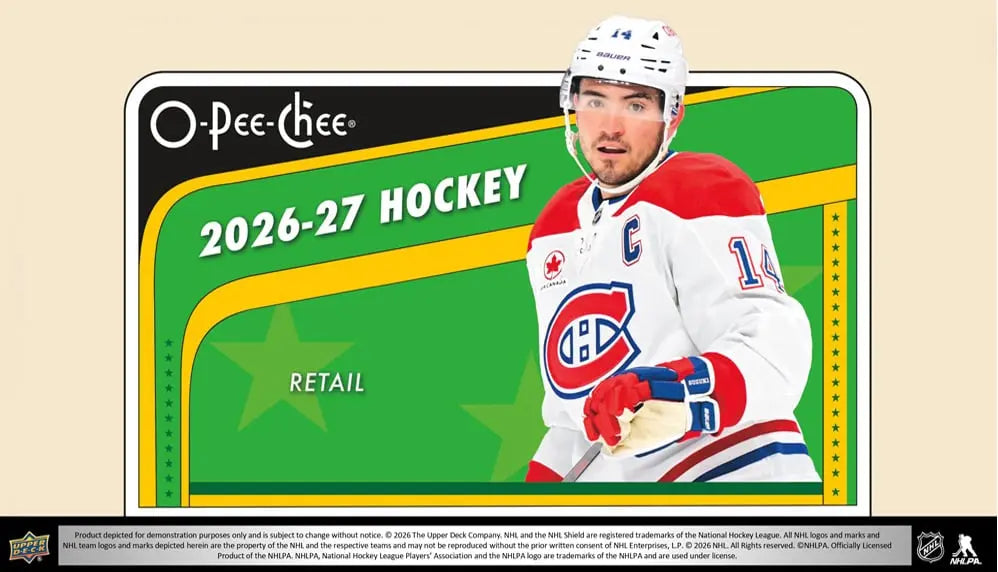 2026-27 Upper Deck O-Pee-Chee Hockey Blaster Box 