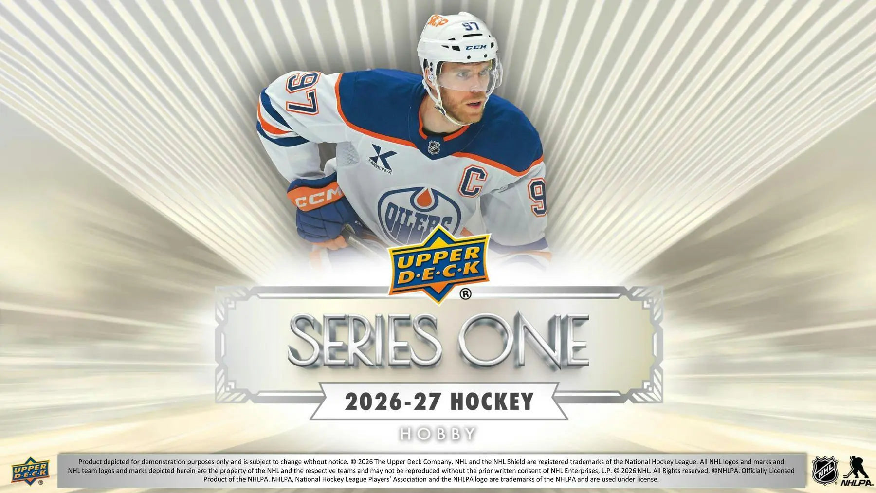2026-27 Upper Deck Series 1 Hockey Hobby Box (Pre-Order) 
