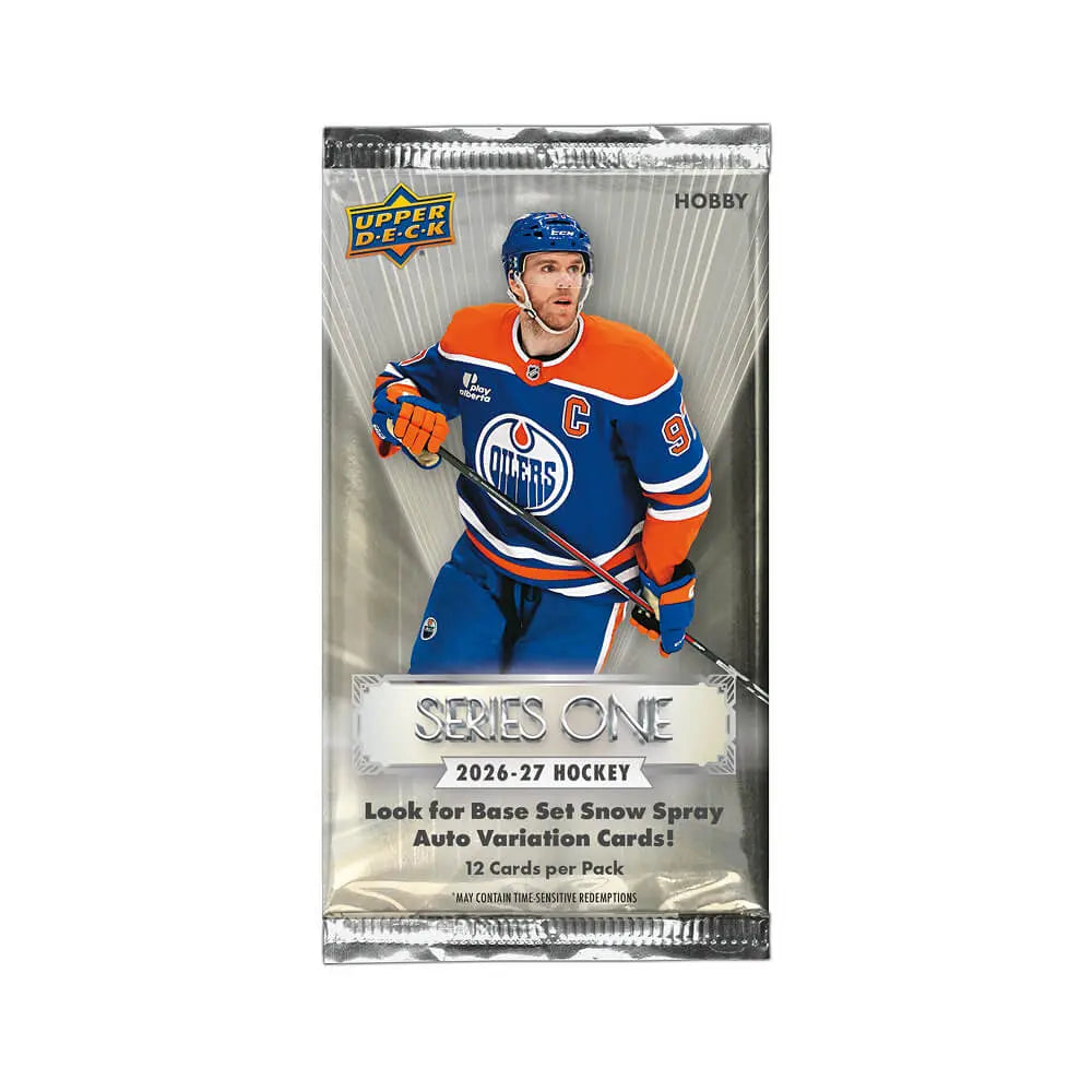 2026-27 Upper Deck Series 1 Hockey Hobby Pack 