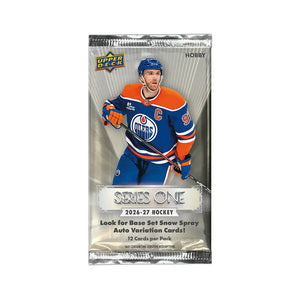 2026-27 Upper Deck Series 1 Hockey Hobby Pack 