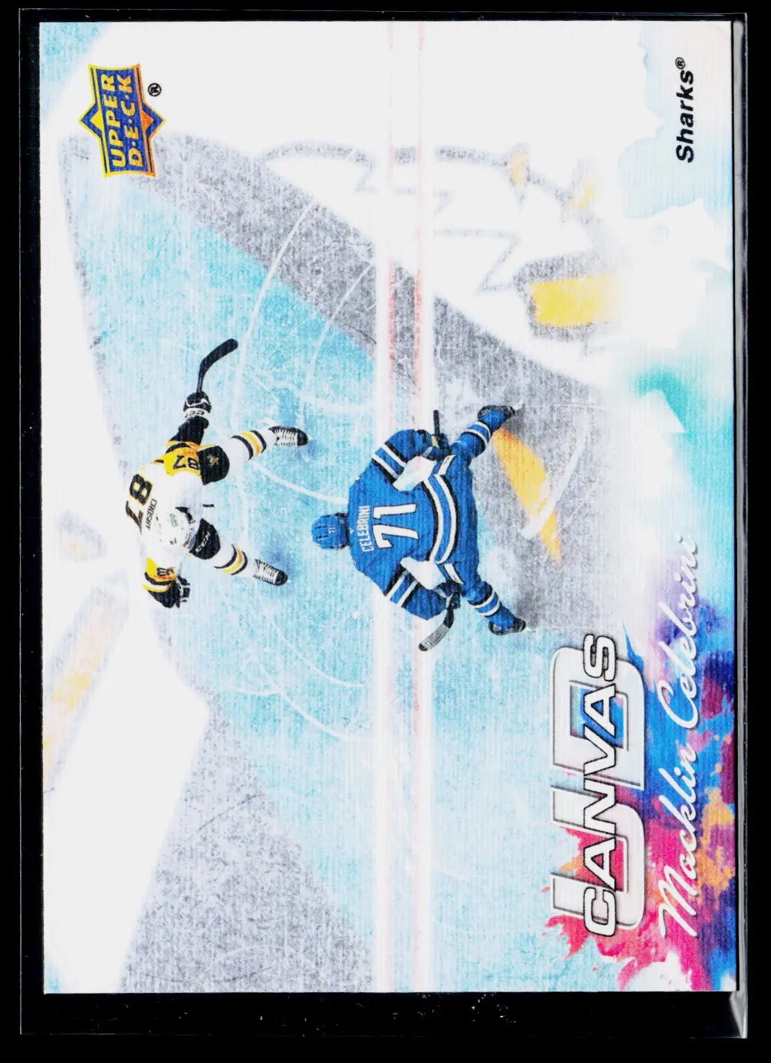 2026-27 Upper Deck Series 1 Hockey Macklin Celebrini UD Canvas 