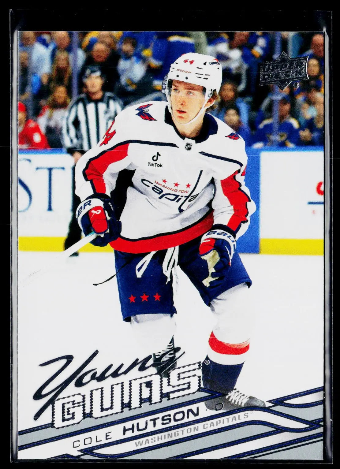 2026-27 Upper Deck Series 1 Hockey Rookie Young Guns Cole Hutson RC #A 