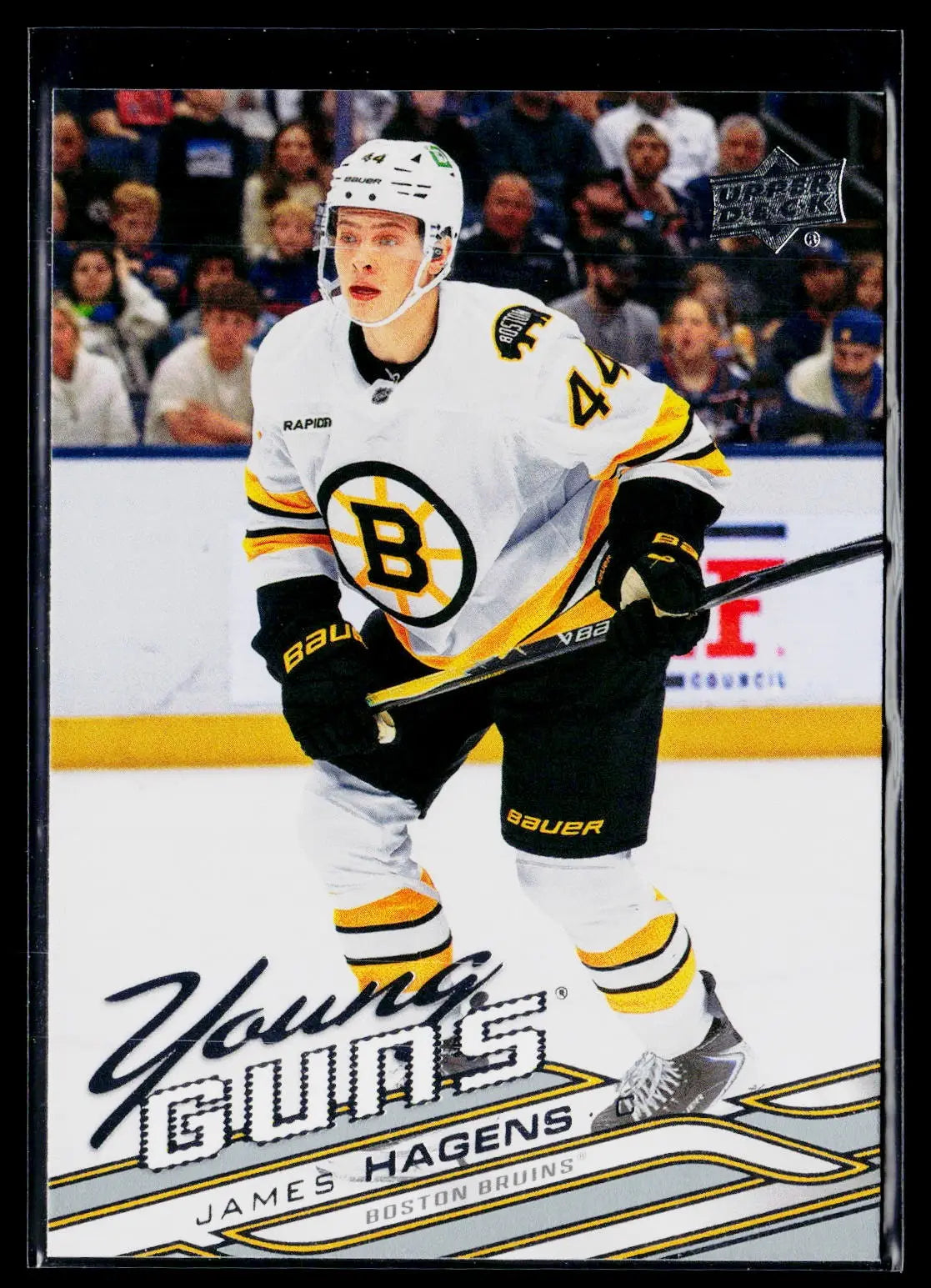 2026-27 Upper Deck Series 1 Hockey Rookie Young Guns James Hagens RC #A 
