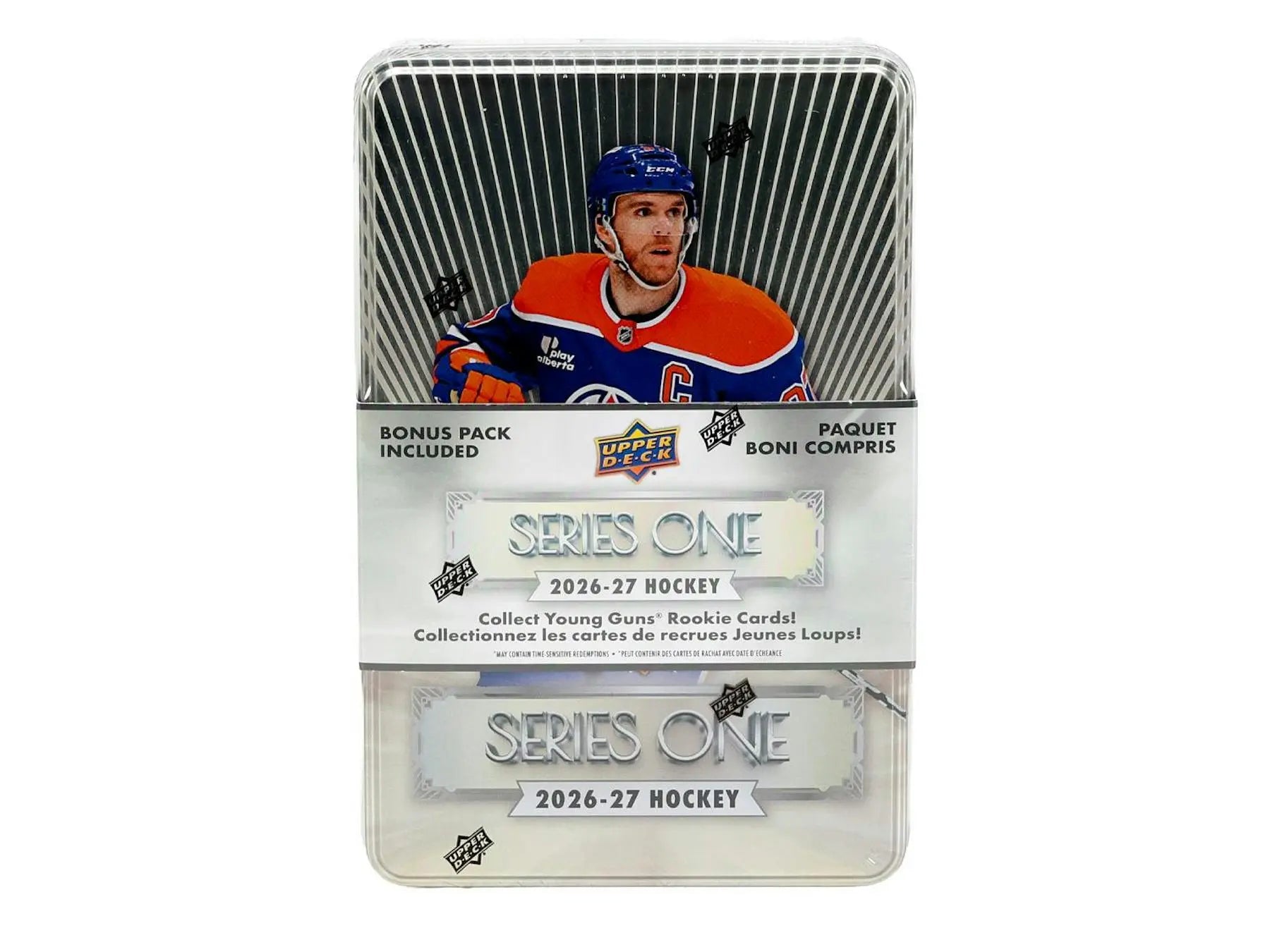 2026-27 Upper Deck Series 1 Hockey Tin Box 