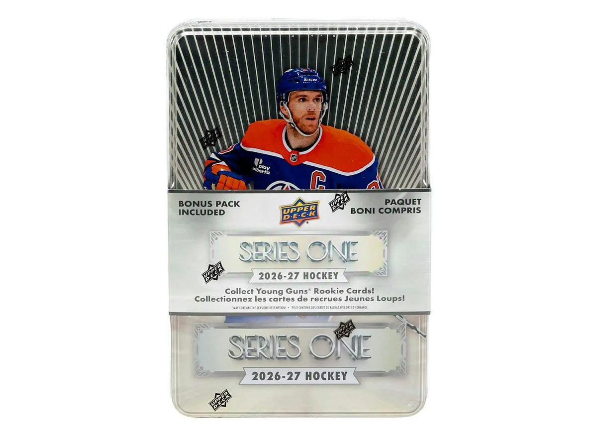 2026-27 Upper Deck Series 1 Hockey Tin Box 