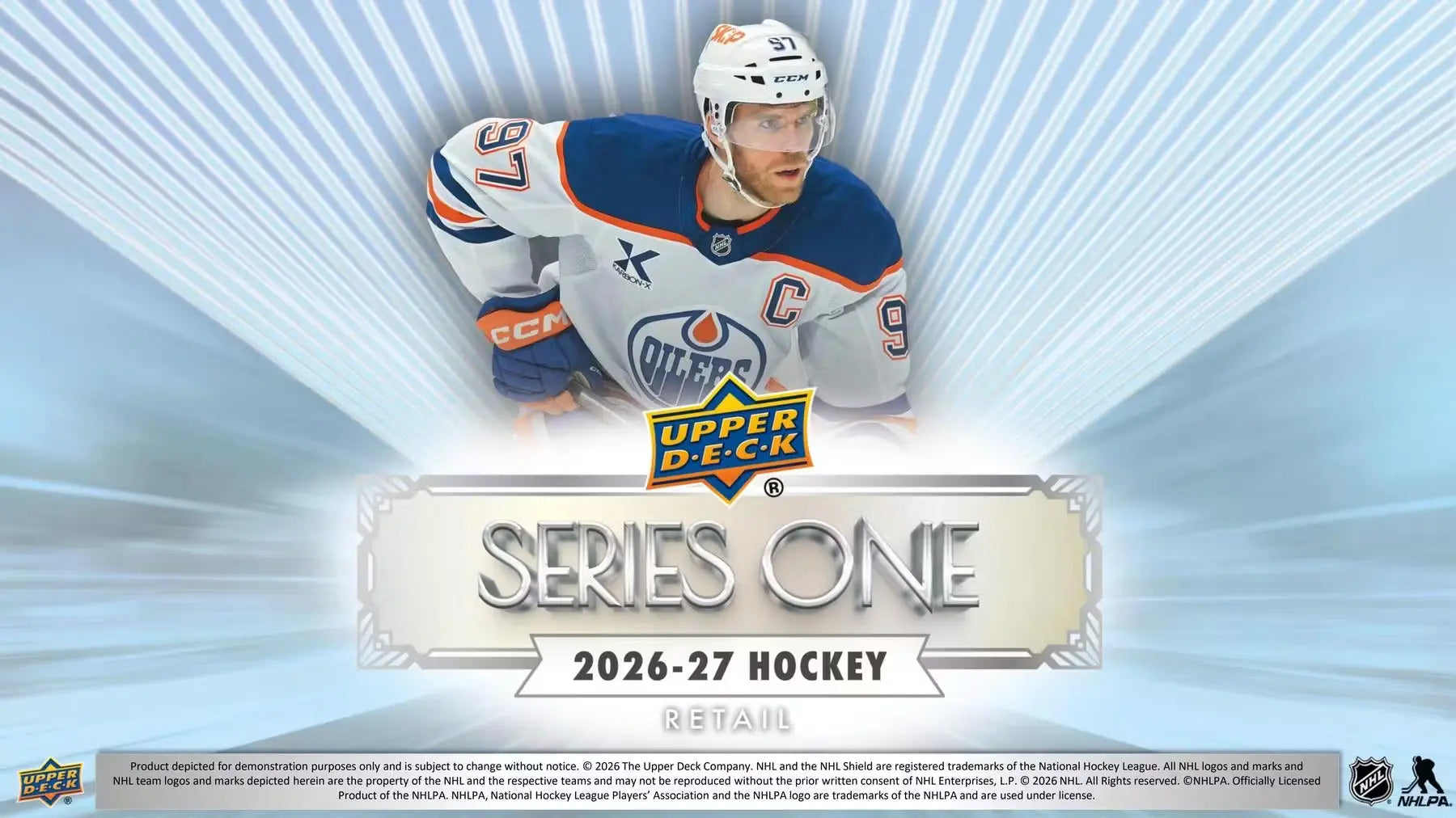 2026-27 Upper Deck Series 1 Hockey Tin (Pre-Order) 