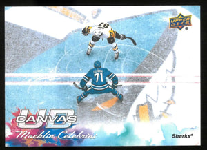 2026-27 Upper Deck Series 1 Hockey UD Canvas Macklin Celebrini 