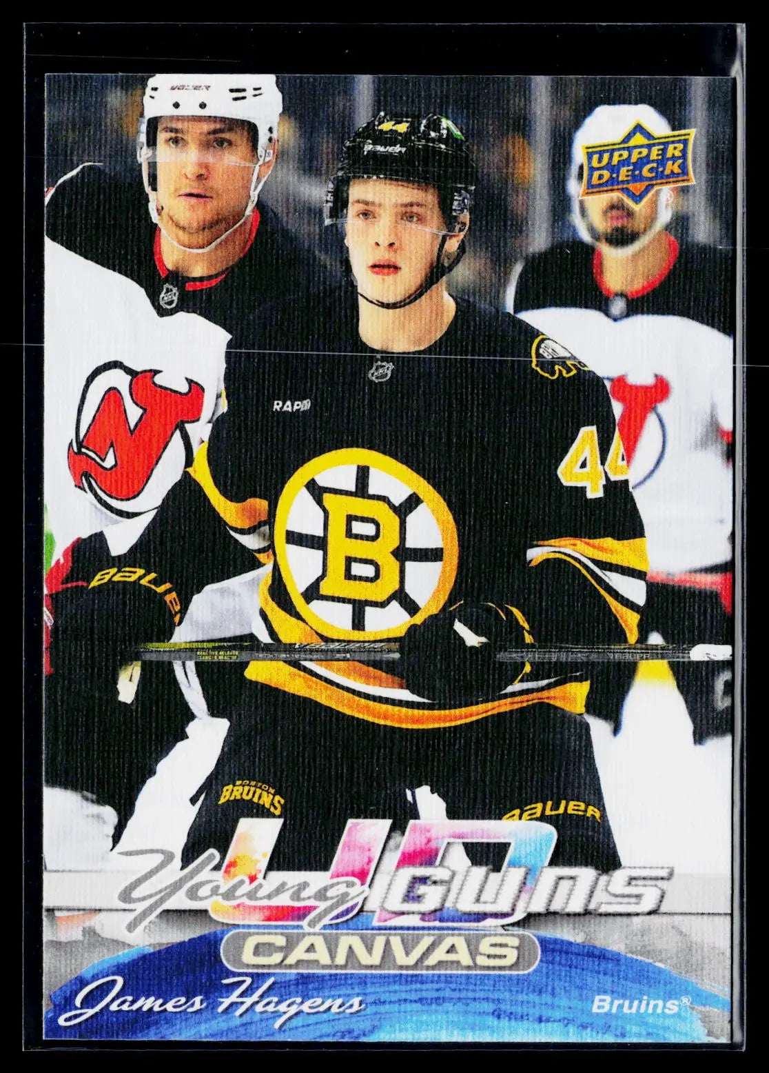 2026-27 Upper Deck Series 1 Rookie Young Guns James Hagens RC UD Canvas 