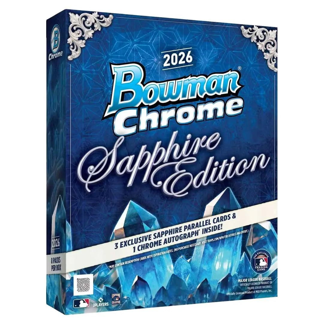 2026 Bowman Chrome Baseball Sapphire Edition Box 