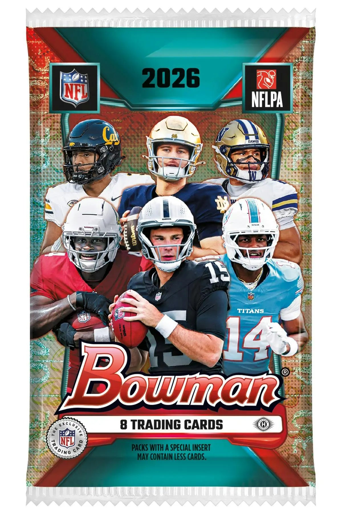 2026 Bowman Football Hobby Pack 