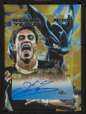2026 Club Legacyz Autograph Kenan Yildiz Auto /100 