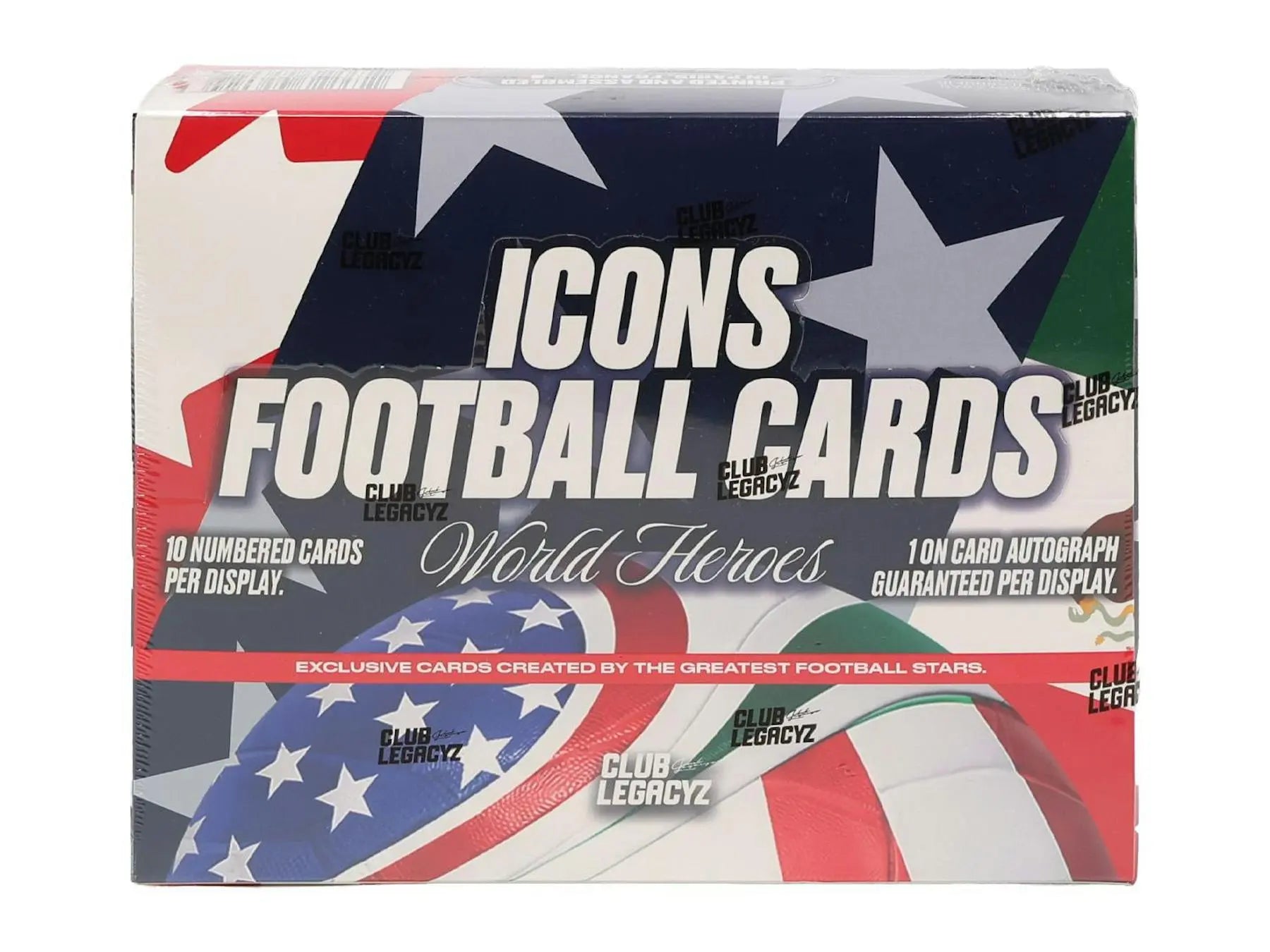 2026 Club Legacyz Icons 4th Edition Soccer Hobby Box 
