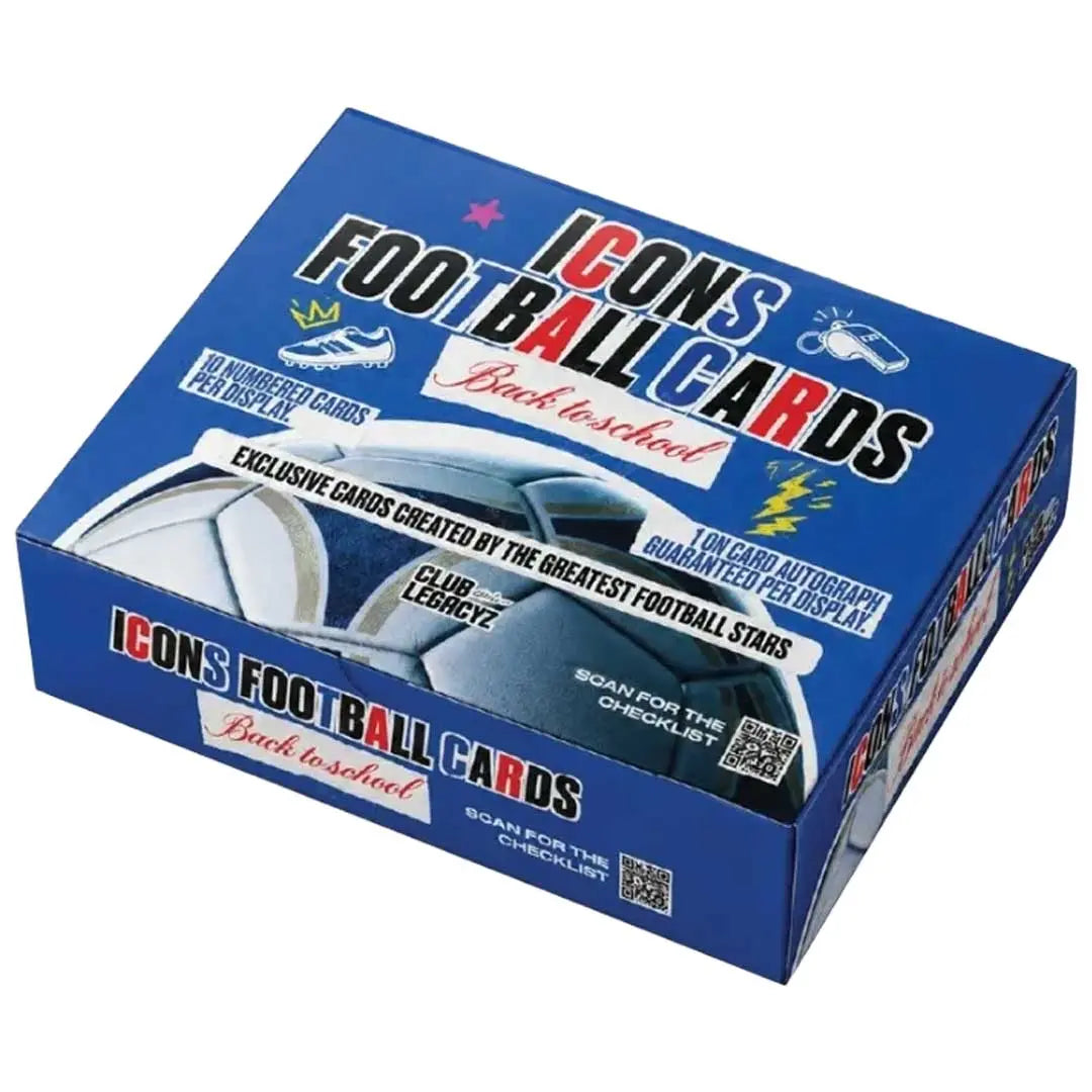 2026 Club Legacyz Icons Back to School Fifth Edition Soccer Hobby Box 