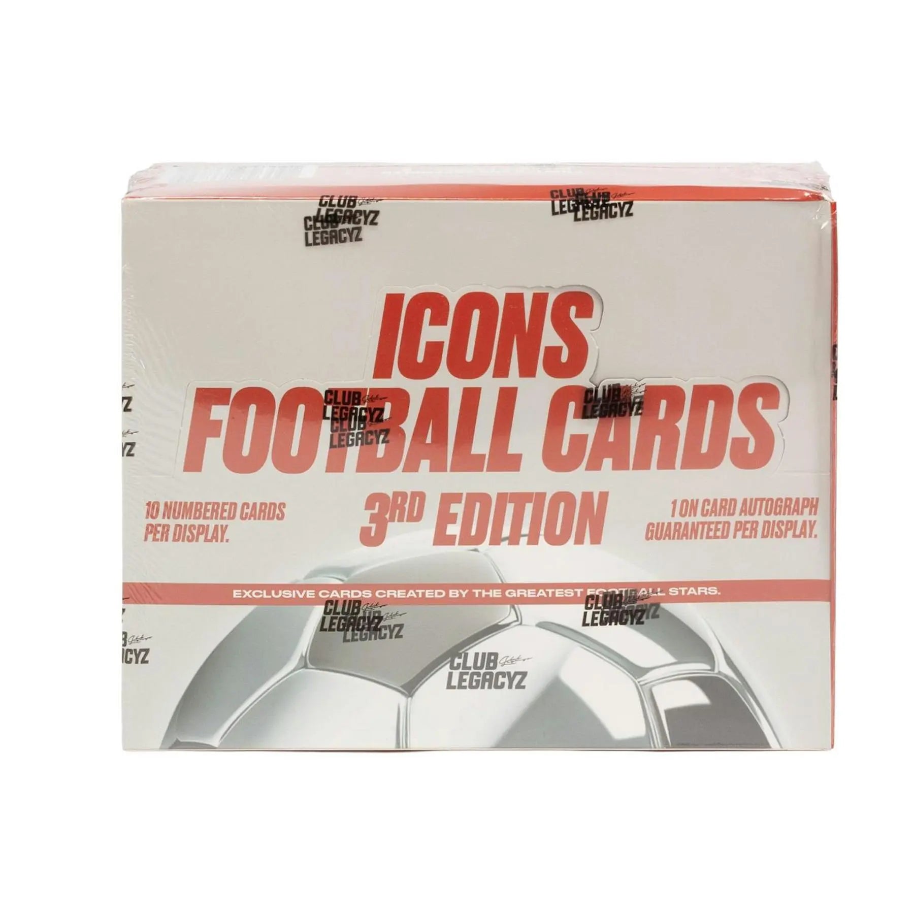 2026 Club Legacyz Icons Soccer Third Edition Hobby Box 