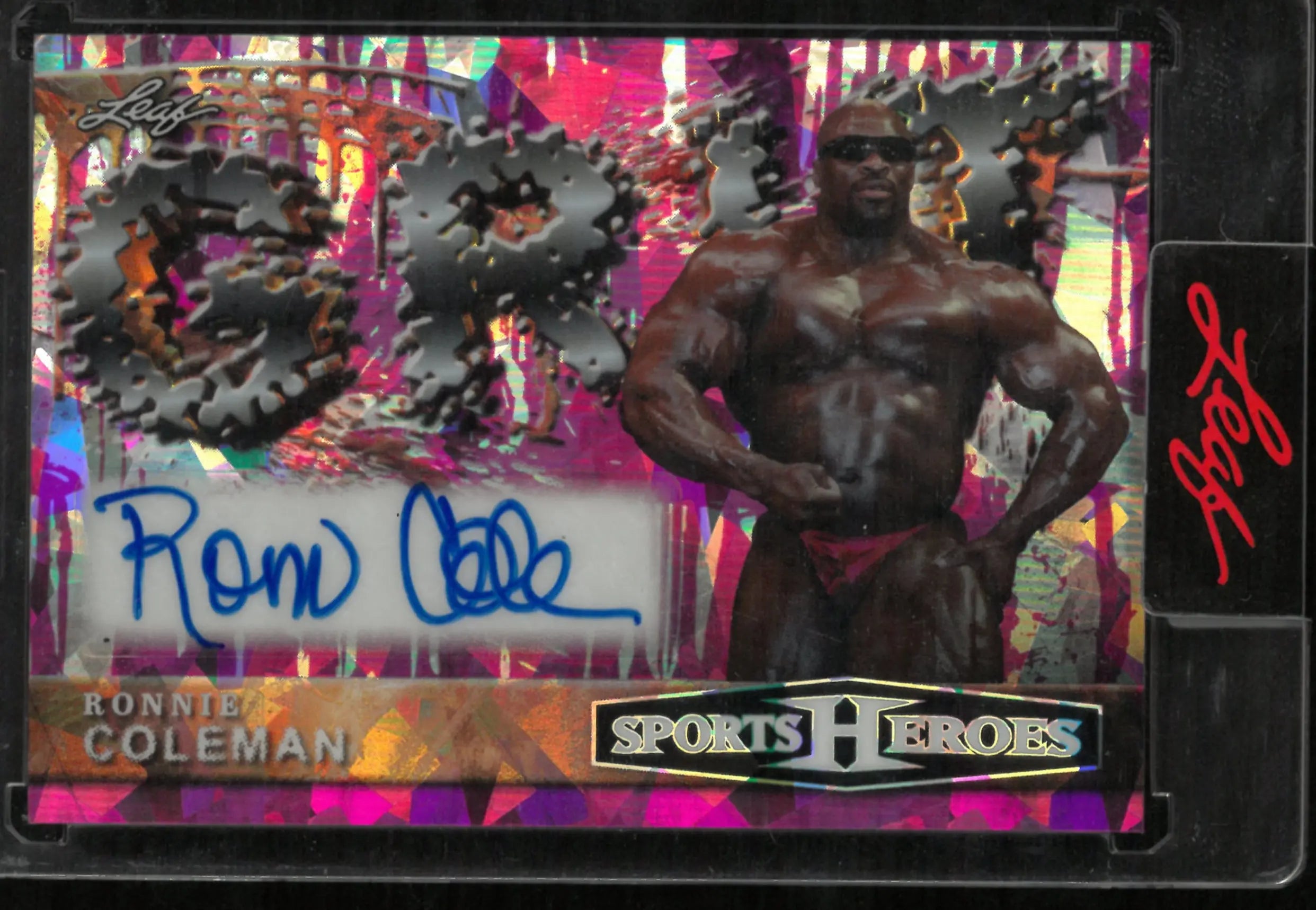 2026 Leaf Sports Heroes GRIT Ronnie Coleman Autograph 1/1 