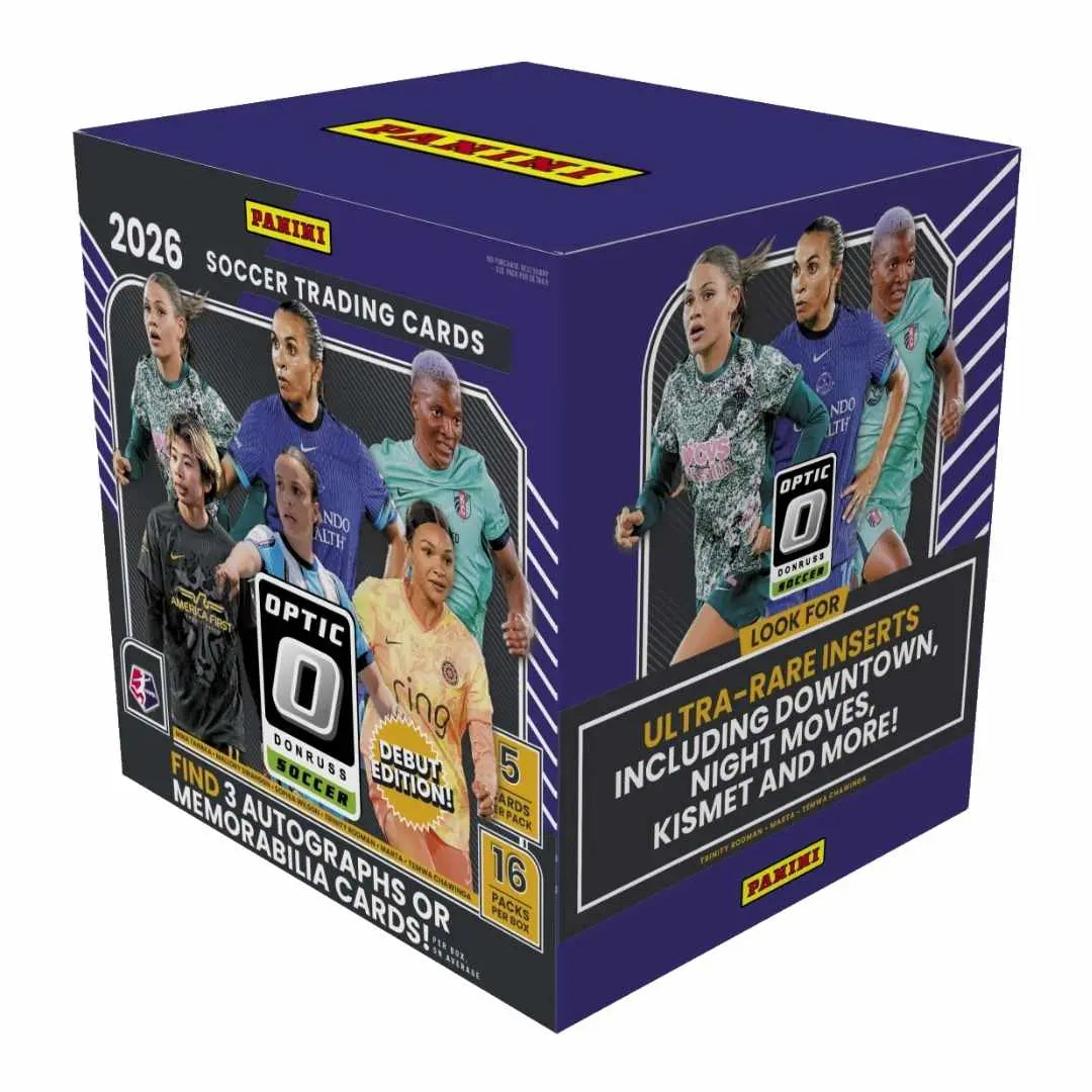 2026 Panini Donruss Optic NWSL Soccer Hobby Box 