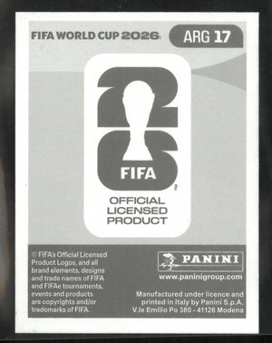 2026 Panini FIFA World Cup Sticker Lionel Messi Purple 
