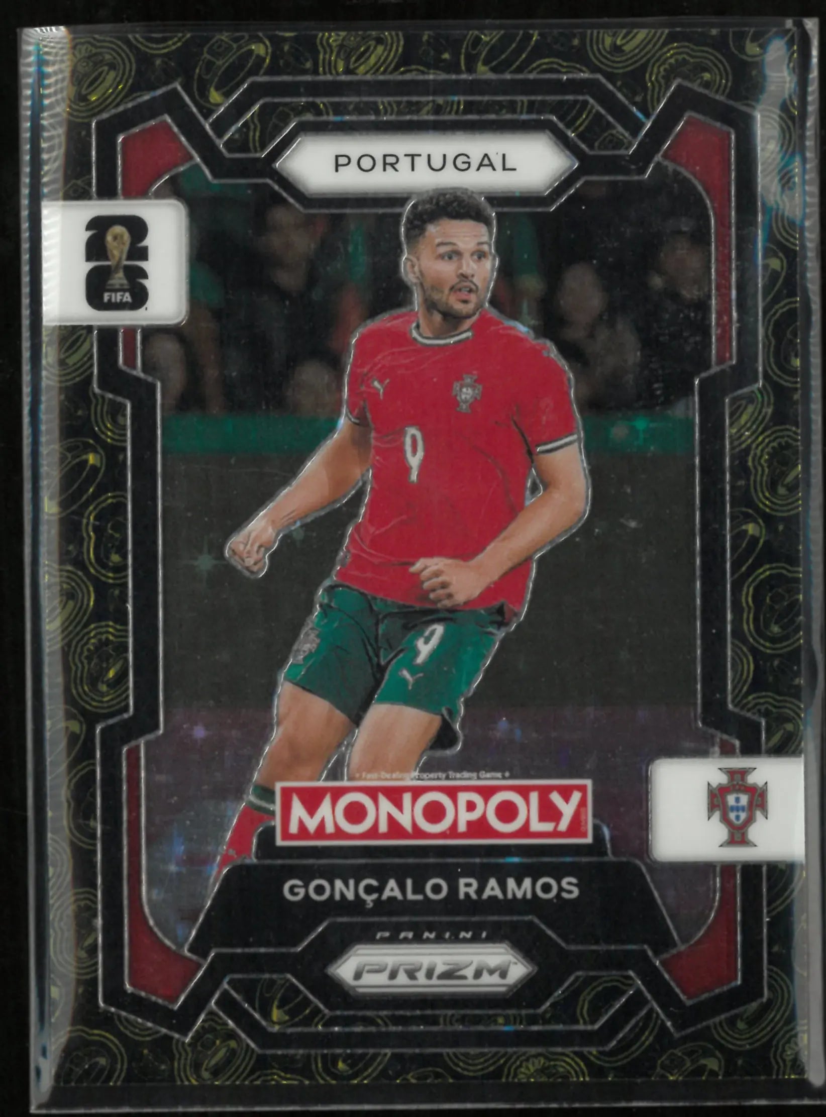 2026 Panini Monopoly Prizm FIFA World Cup 26 Goncalo Ramos World Cup Luxury Rings /25 