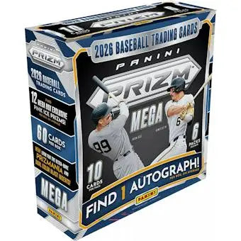 2026 Panini Prizm Baseball Mega Box (Pink Ice Prizms!) 
