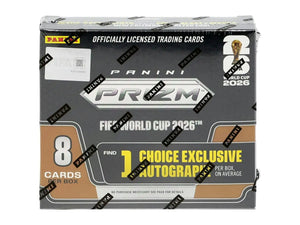 2026 Panini Prizm FIFA Club World Cup Soccer Choice Hobby Box 
