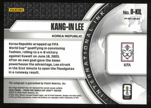 2026 Panini Prizm FIFA World Cup Auto Kang-in Lee International Ink Choice Prizm 