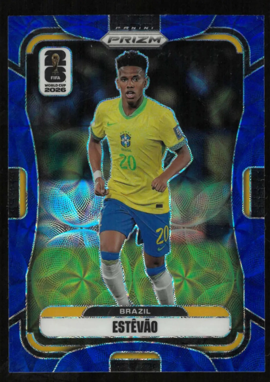 2026 Panini Prizm FIFA World Cup Estevao Choice Blue Prizm /38 