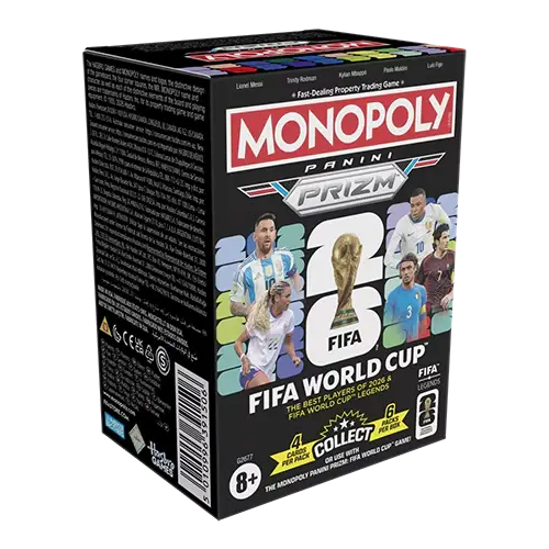 2026 Panini Prizm Monopoly FIFA World Cup Soccer Blaster Box 